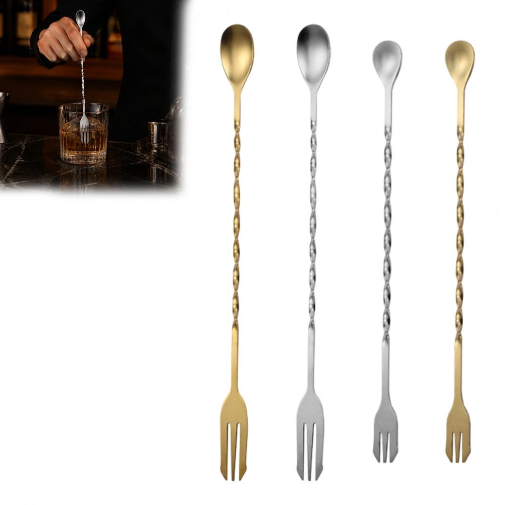 Bar Spoon Twisted - Cucchiaio da Cocktail in Acciaio Inox