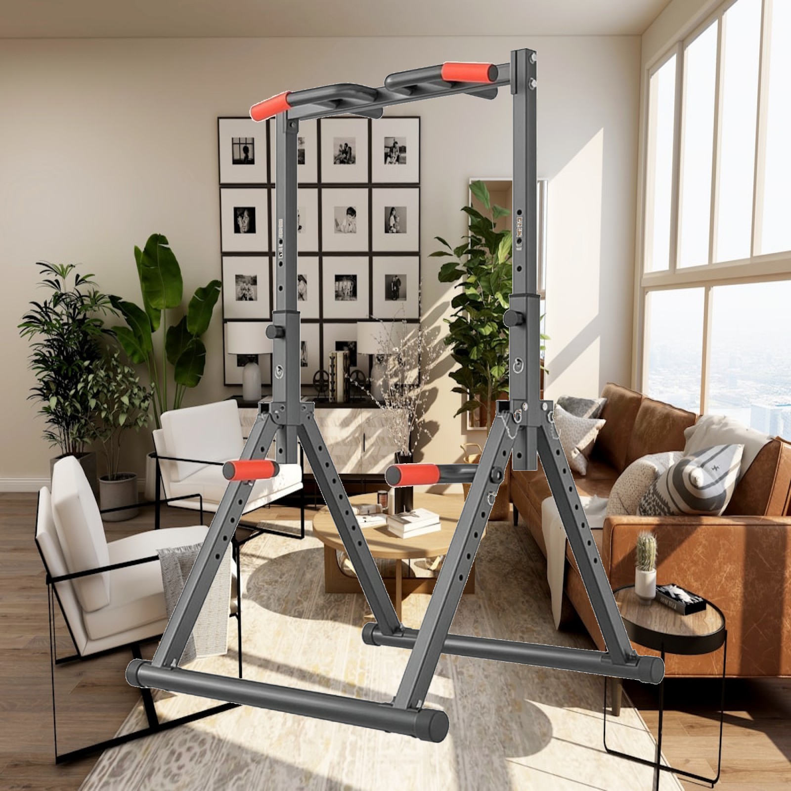Home Bar And Gym - Barra per trazioni regolabile per bambini
