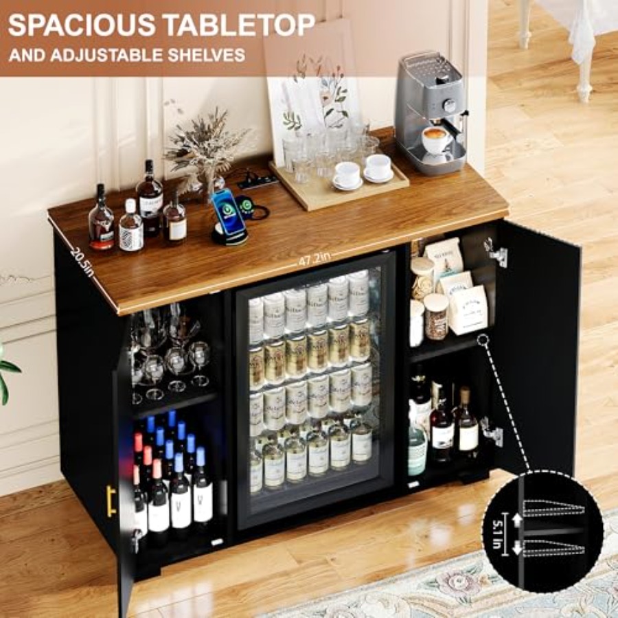 Mobiletto da Caffè con 47 Scom - Home Bar And Fridge recensione e prezzo