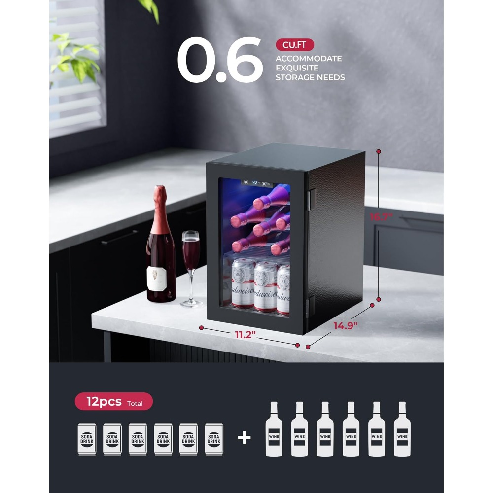 Mini Frigorifero per 24 Lattin - Home Bar Shelf recensione e prezzo