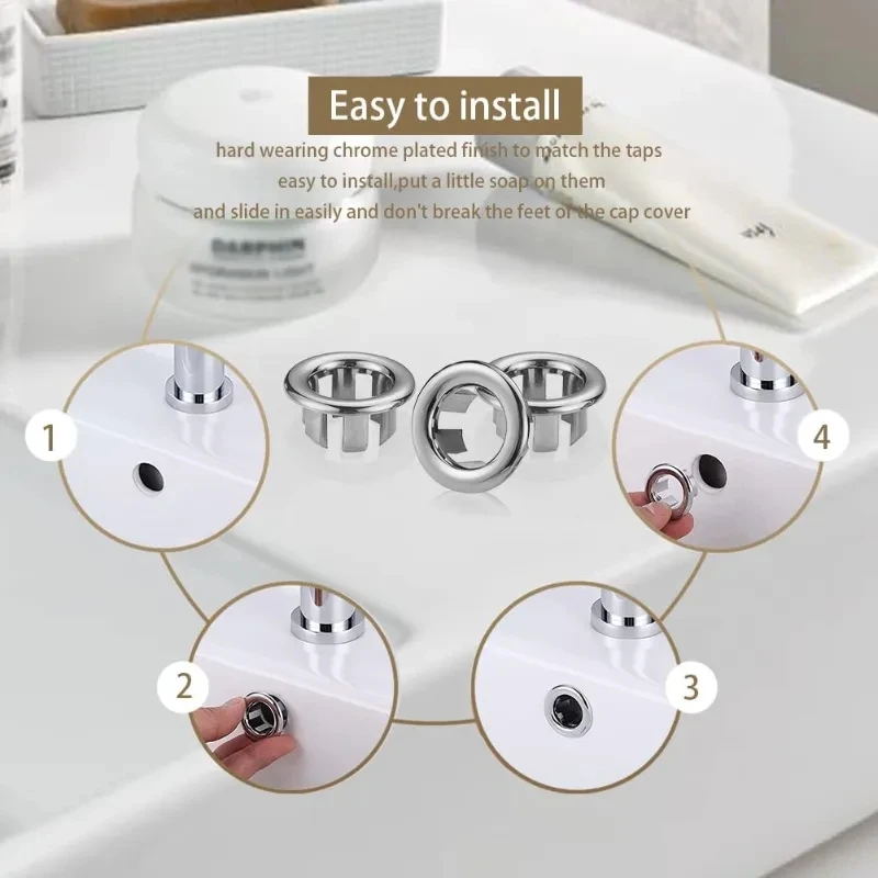 Set di 4 Tappi Circolari in Pl - Home Bar Sink recensione e prezzo