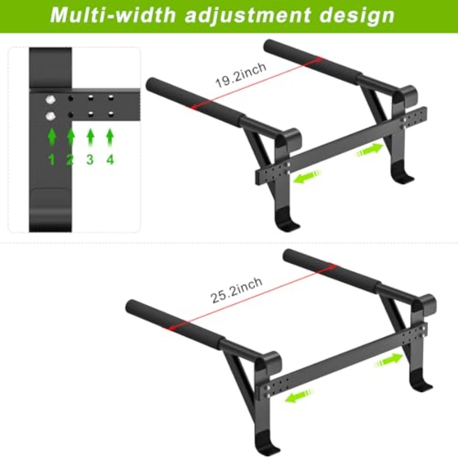 Barra per trazioni a parete 2x - Home Bar And Gym recensione e prezzo