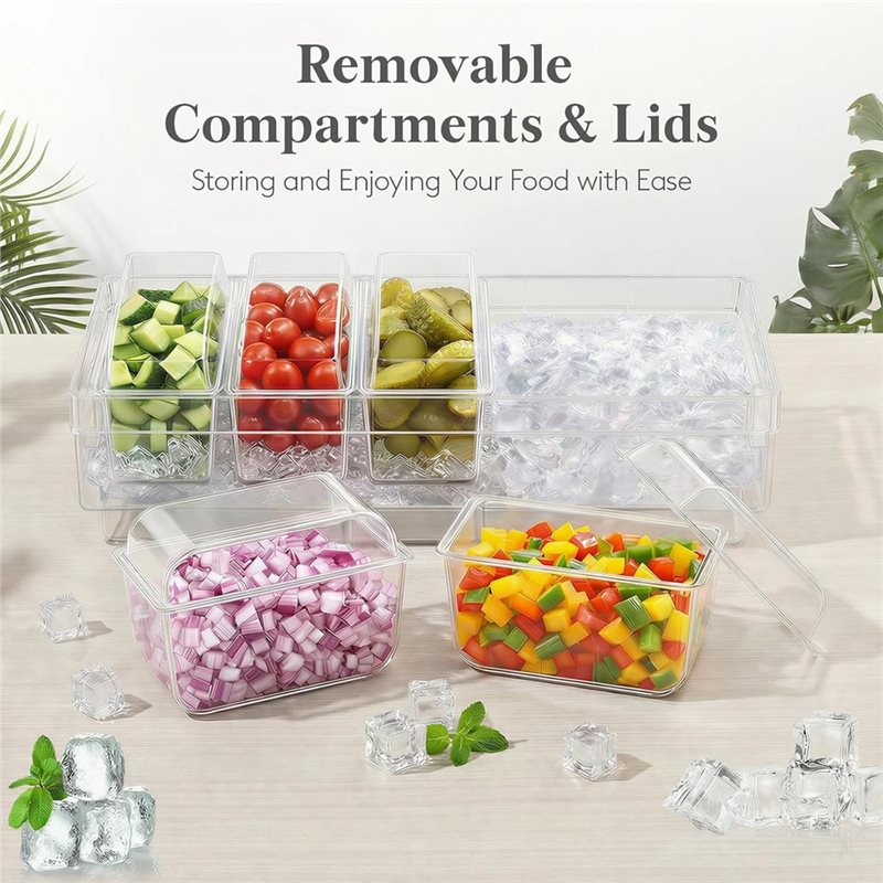 A27F-Set da portata per taco d - Garnish Tray Set recensione e prezzo