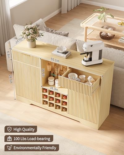 Mobile Bar Scanalato da 55 Pol - Home Bar And Cabinet recensione e prezzo