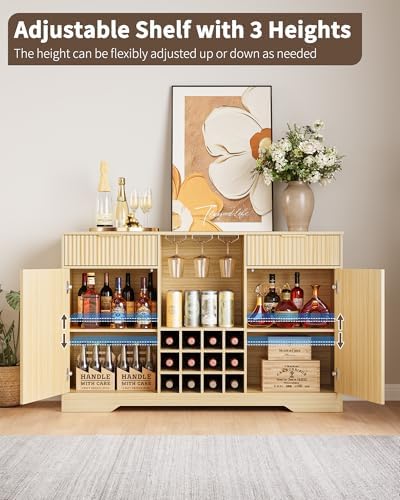 Mobile Bar Scanalato da 55 Pol - Home Bar And Cabinet recensione e prezzo